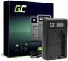 Green Cell Battery Charger For CBC-E5 LC-E5  for Canon LP-E5 EOS 450D 500D 1000D Kiss F X2 X3 Rebel T1i XS XSi